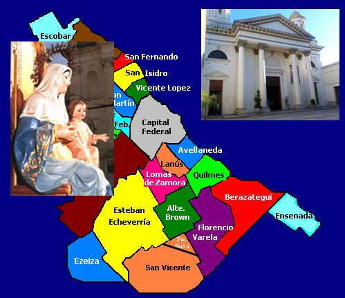 mapa diocesis